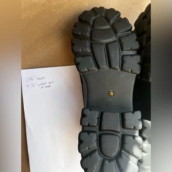 Bar III Black Platform Loafers Shoes Size 10 M - Picture 12 of 12